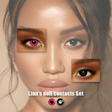 Linn’s doll contacts for fans Set (2 pairs)