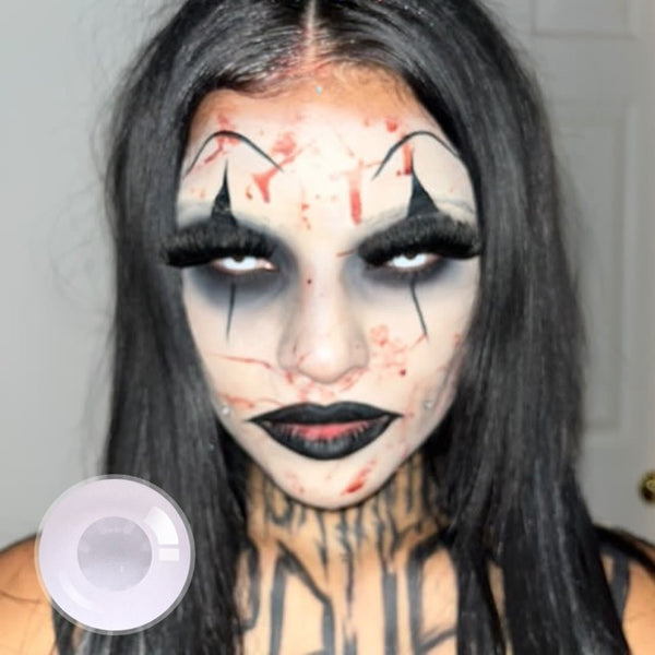 Keezhx Zombie Curse Colored Contact Lenses