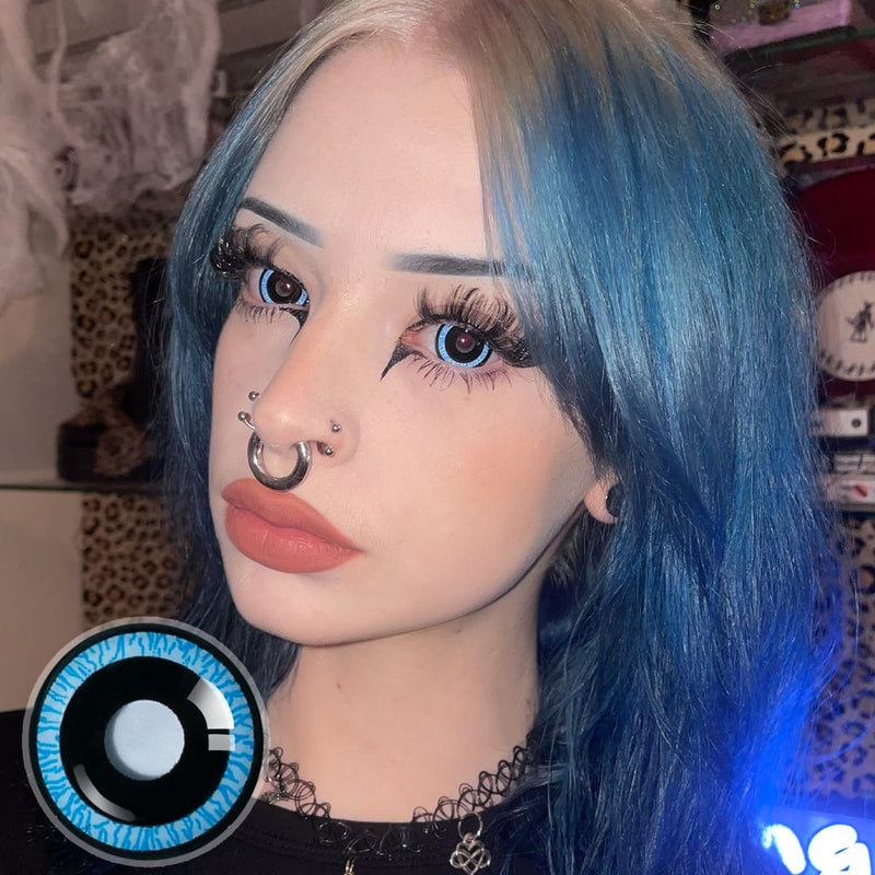 Ghost Doll Mini Sclera Contact Lenses (17MM)