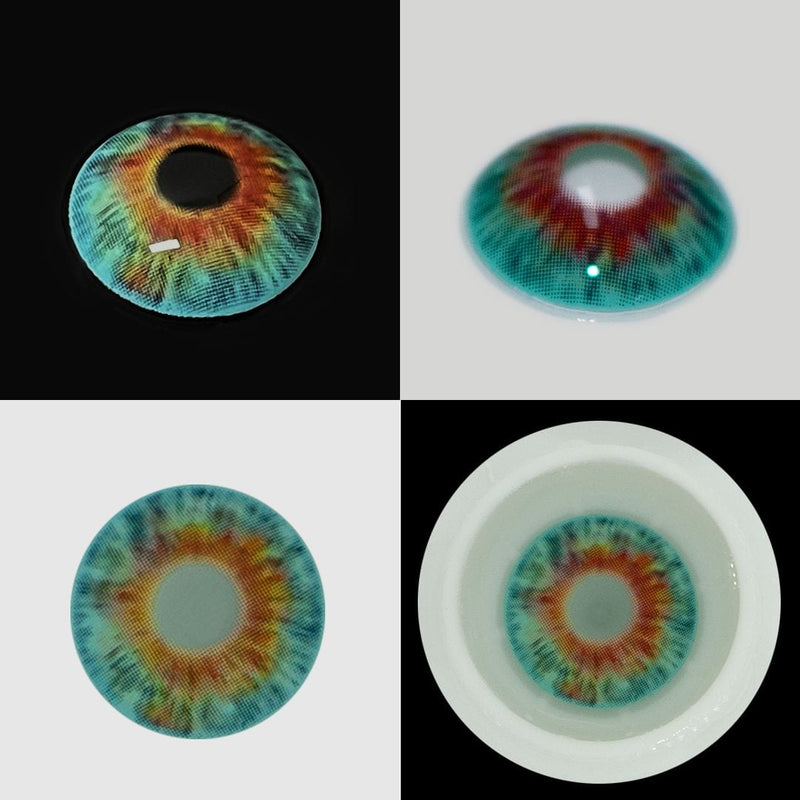Keezhx Trippy Dust Contact Lenses(12 months of use)