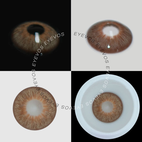 Brown Quartz Contact Lenses(12 months of use)