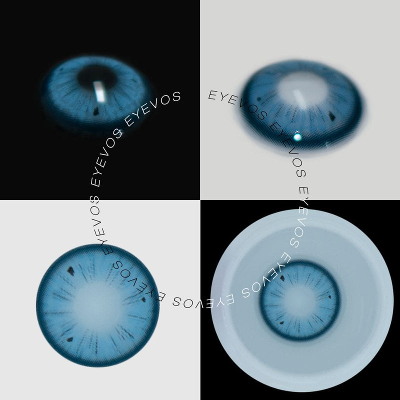 Blue Speckle Contact Lenses(12 months of use)