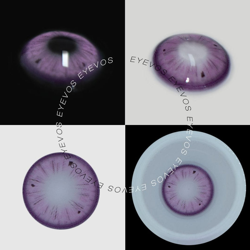 Violet Speckle Contact Lenses