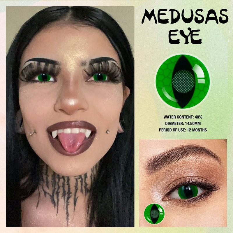 Medusas Eye  Contact Lenses(12 months of use)