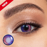 Purple Nebula Contact Lenses(12 months of use)