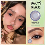 Dusty Rose Contact Lenses(12 months of use)