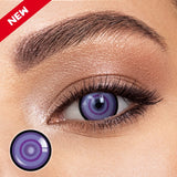 Violet Vortex Contact Lenses(12 months of use)