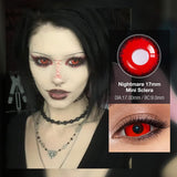 Nightmare Mini Sclera Contact Lenses (17MM)