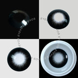 Black Doll Eye Mini Sclera Contact Lenses (16MM)