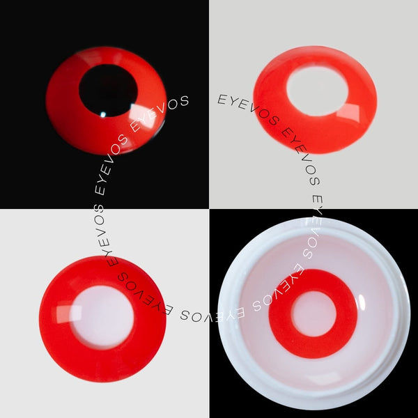 Crimson Aura Contact Lenses