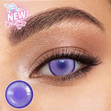 Purple Mist Blind Contact Lenses