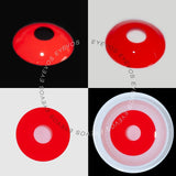Alex Red Demon Doll Eye Mini Sclera Contact Lenses (17MM)