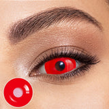Red Demon Doll Eye Mini Sclera Contact Lenses (17MM)