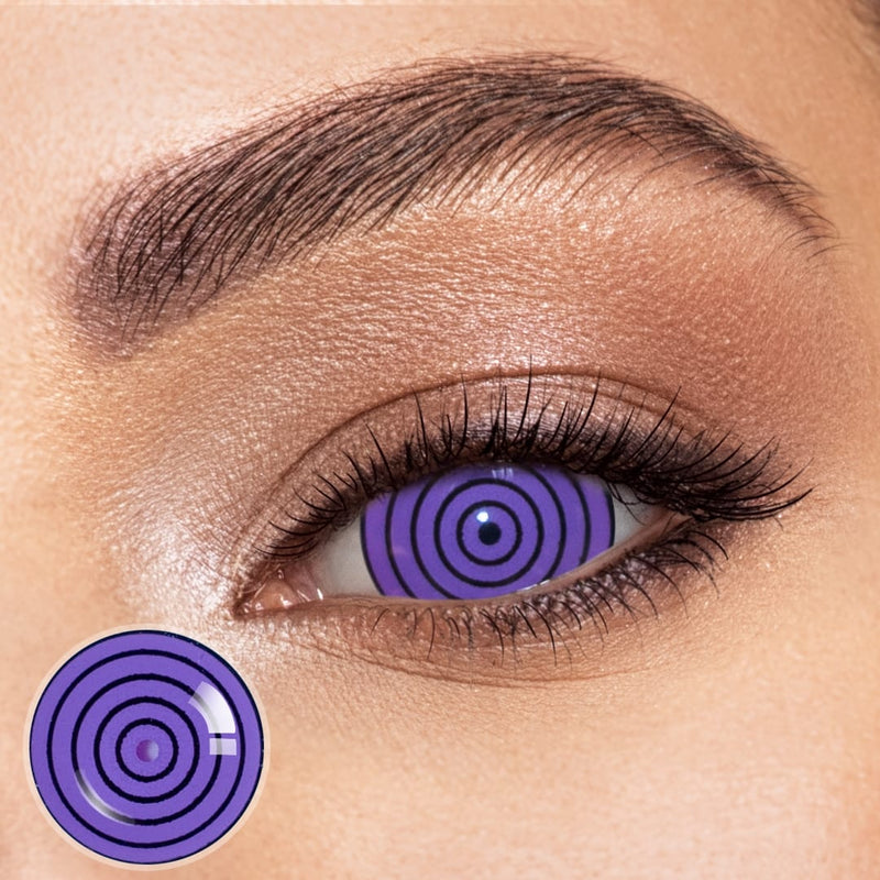 Purple Dizzy Doll eye Mini Sclera Contact Lenses(17MM)