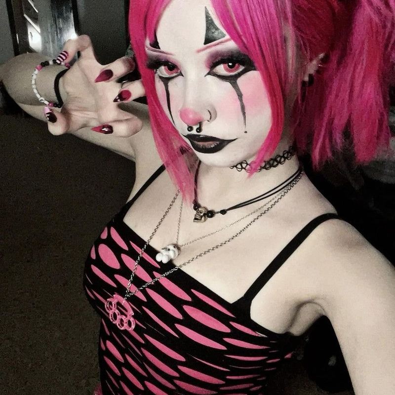 Unikittie's Pure Pink Colored Contact Lenses