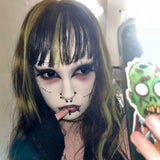 Glommy's Dollie Darknight Black Contact Lenses(12 months of use)