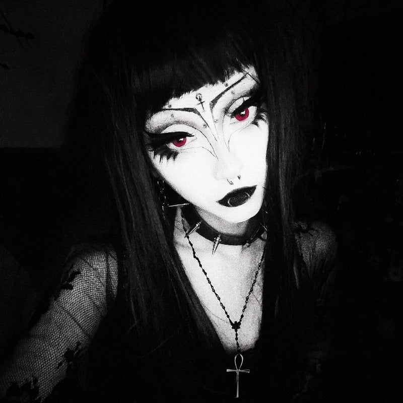 SANTAN Blood Moon Contact Lenses(12 months of use)