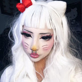 Nene's Dark Demon Doll Eye 22MM Full Sclera Contact Lenses