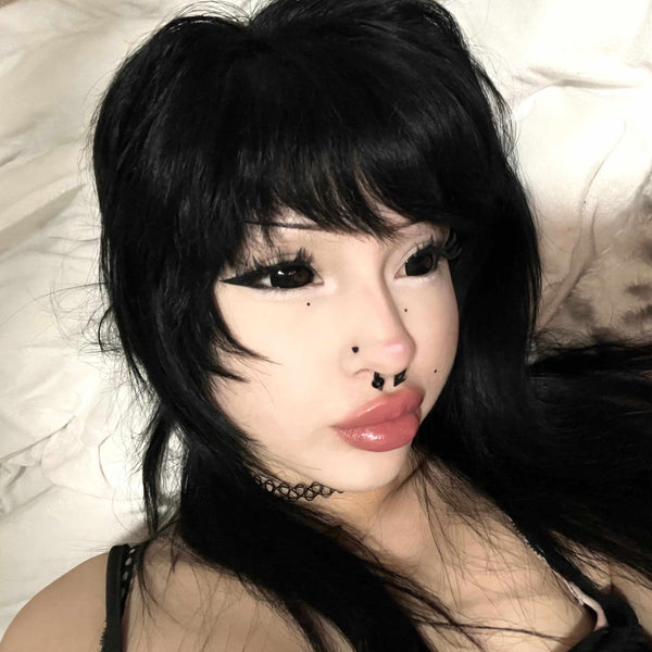 Amglammm's Dark Demon Doll Eye 22mm Full Sclera Contact Lenses