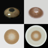 Natural Brown Contact Lenses(12 months of use)