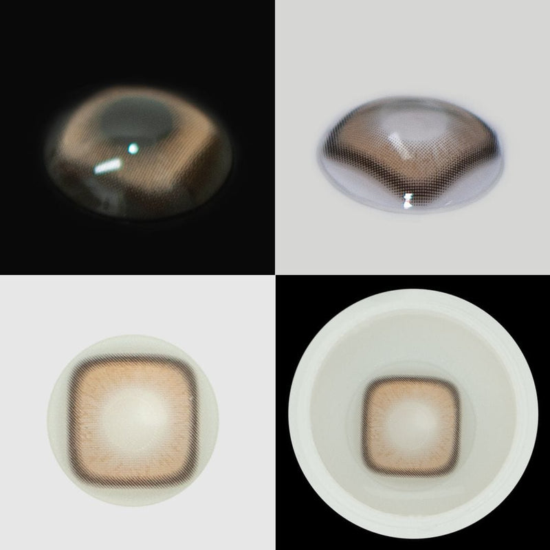 Nude Cube Contact Lenses(12 months of use)