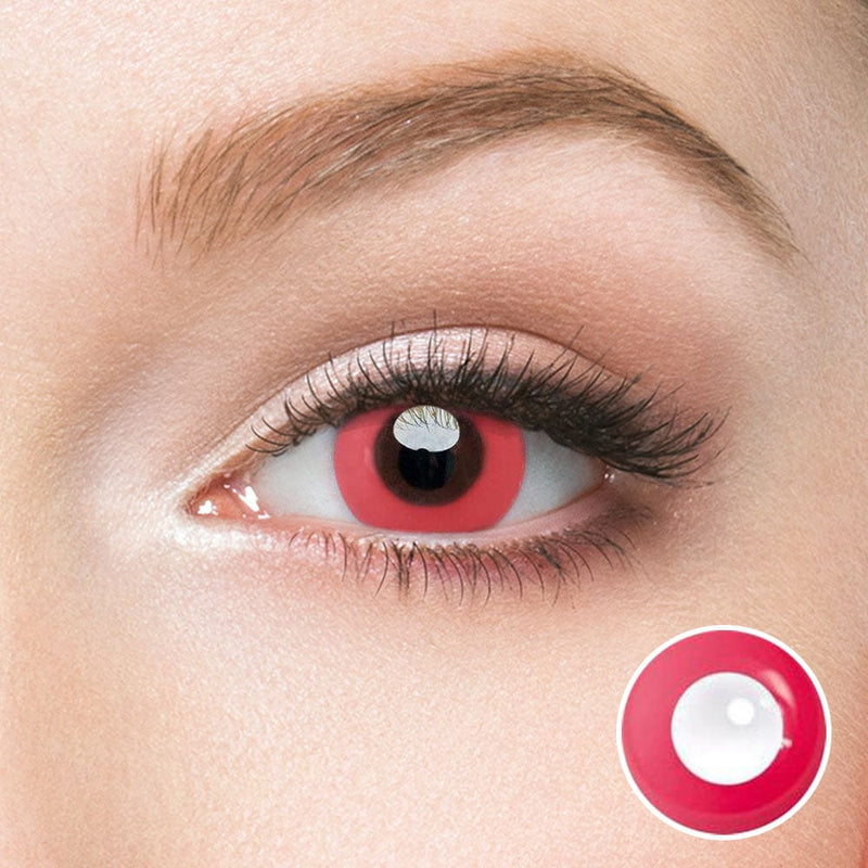Pure Pink Colored Contact Lenses(12 months of use)