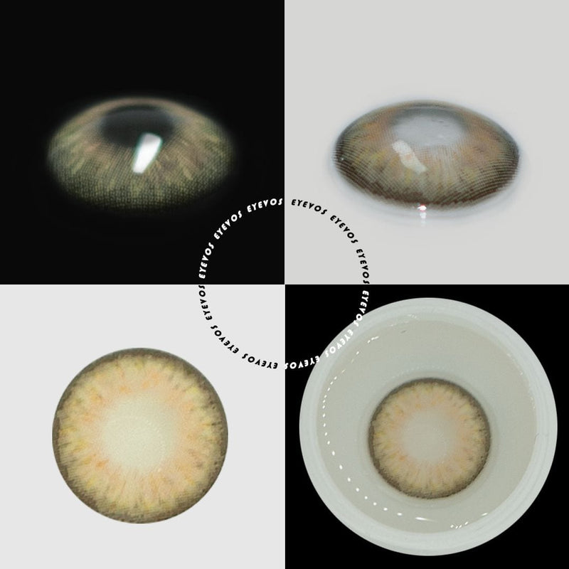 Cinnamon Brown Contact Lenses(12 months of use)