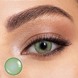 Green Illusion Contact Lenses(12 months of use)