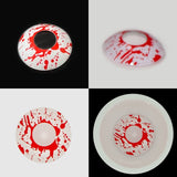 Blood stains Contact Lenses(12 months of use)