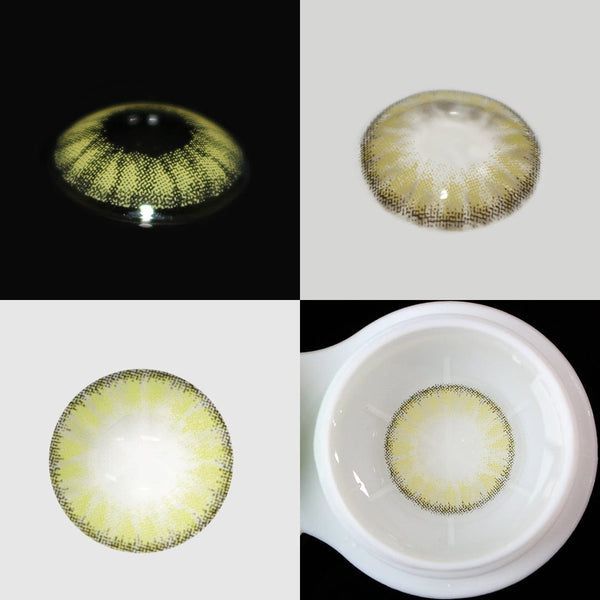 Crystal Ball Green Contact Lenses(12 months of use)
