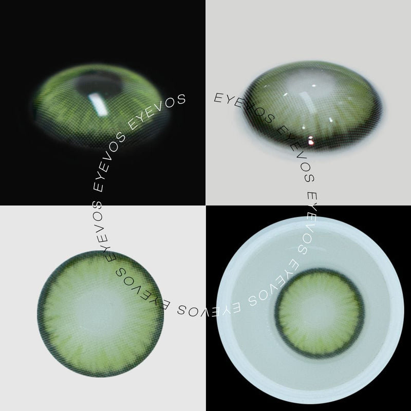 Diamond Candy Green Contact Lenses(12 months of use)