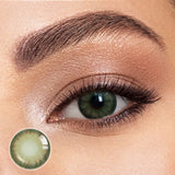 Green Hazel Contact Lenses(12 months of use)