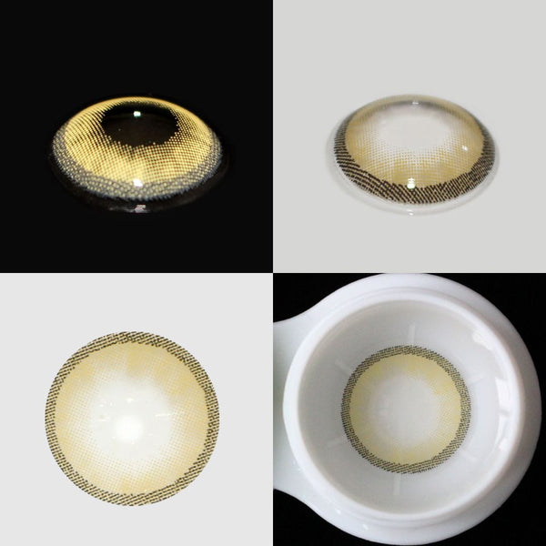 Honey Brown Contact Lenses(12 months of use)