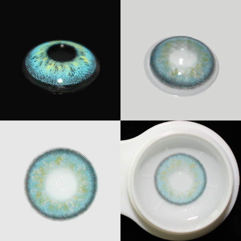 Russian Blue Contact Lenses(12 months of use)