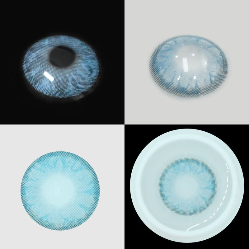 Bev Blue Pearl Contact Lenses(12 months of use)