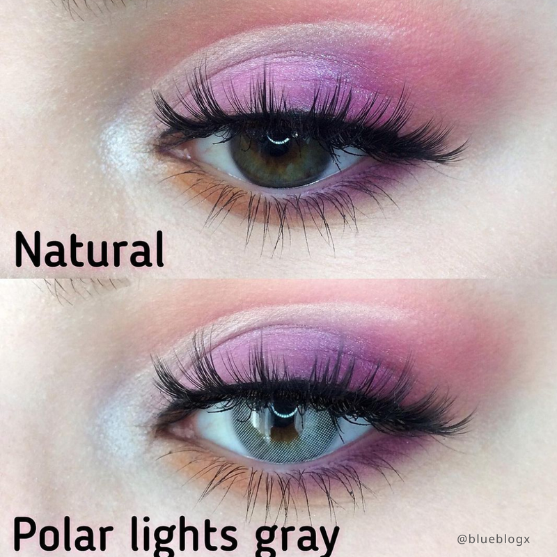Polar Lights Gray Contact Lenses(12 months of use)