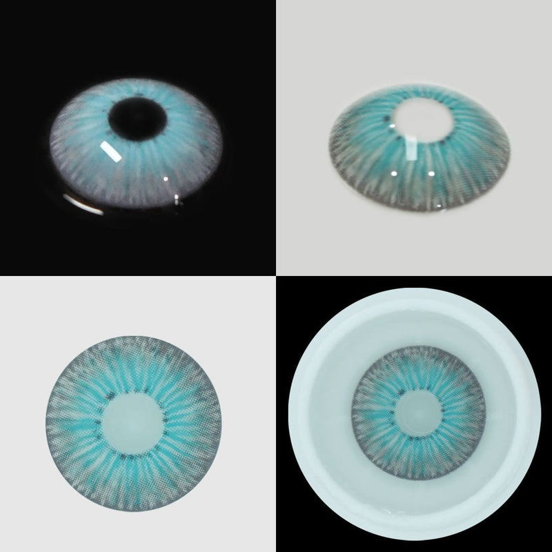 Turquoise Contact Lenses(12 months of use)