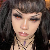 Limited-time offers Nene Zombie Blood 22mm Full Sclera Contact Lenses(12 months of use)